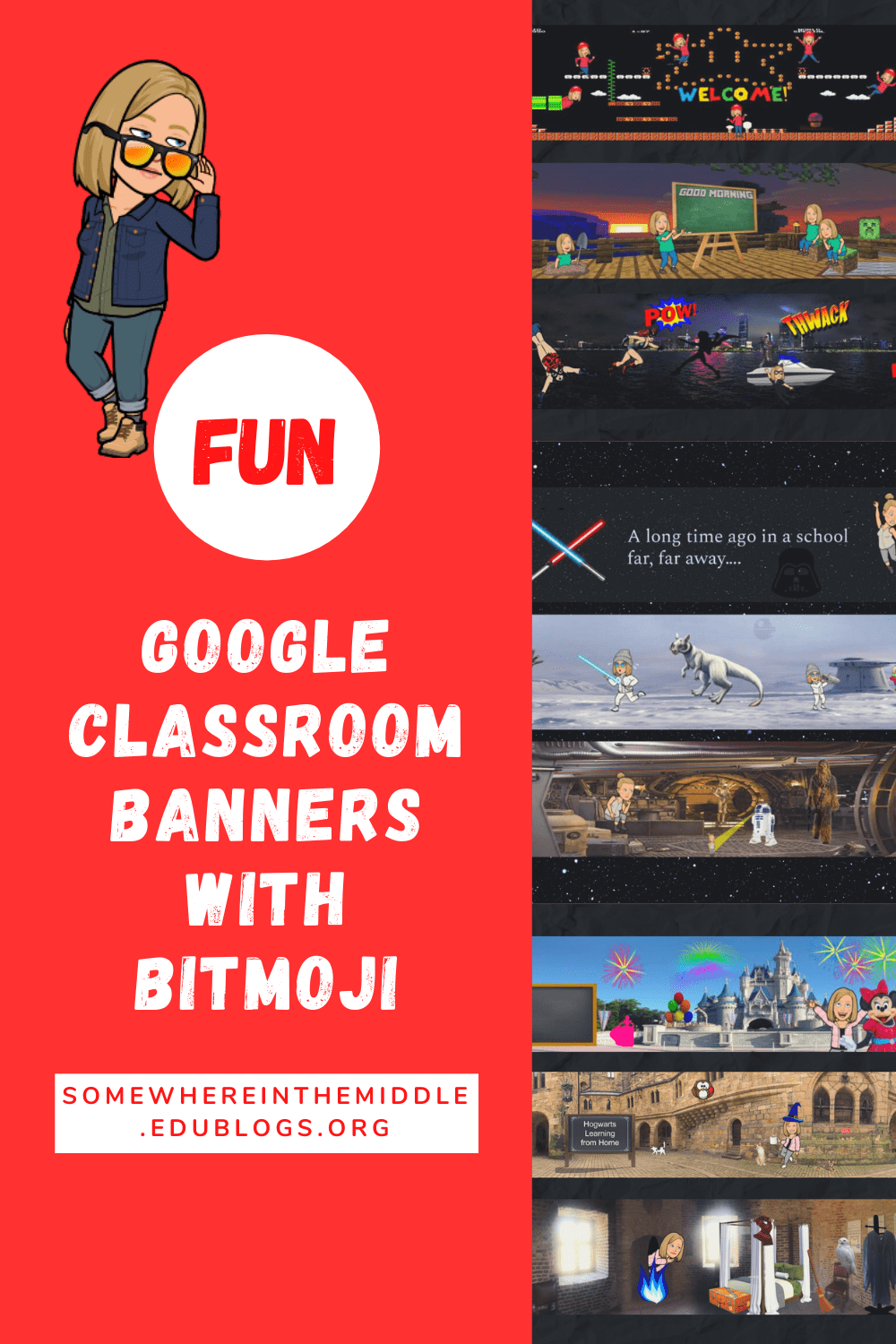 How To Make A Google Classroom Banner With Bitmoji