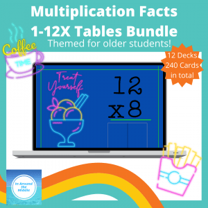 Boom Cards with Older Students Times Tables