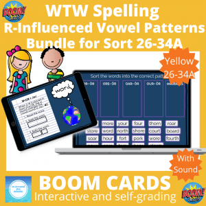 Boom Cards for Words Their Way