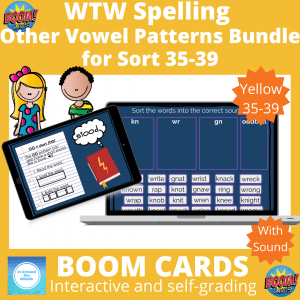 Boom Cards for Words Their Way